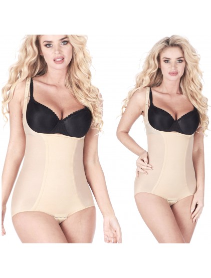 Orirose Wyszczuplające brzuch modelujące talię biodra kształtujące ujędrniające biust i pośladki