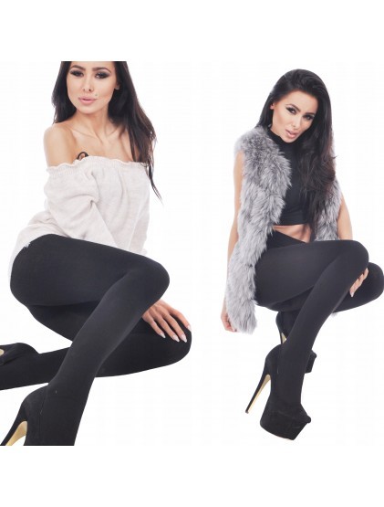 Orirose WŁOSKIE ciepłe grube RAJSTOPY akryl 120den