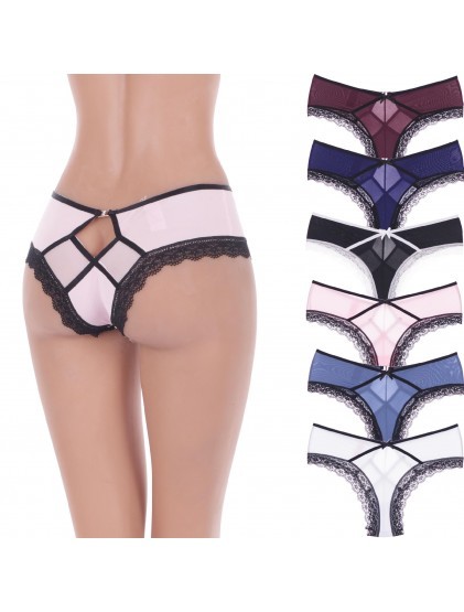 KOMPLET MAJTKI damskie sexy STRING KORONKA Orirose